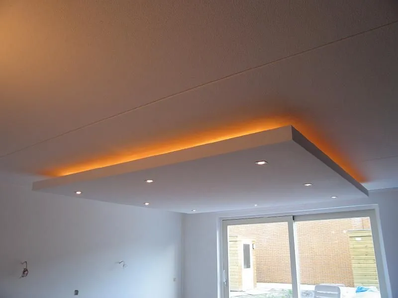 Model Plafon Gypsum Kotak Menggantung