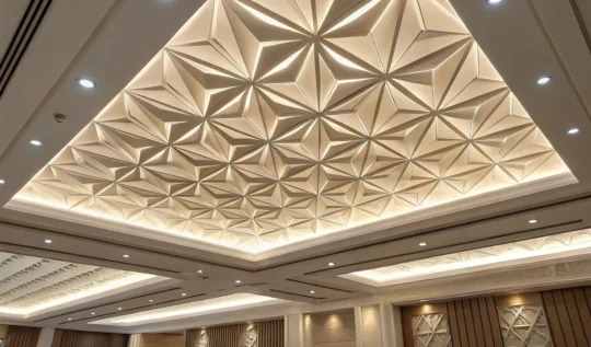 Contek Model Plafon PVC Ruang Tamu Terbaru Untuk Bangkitkan Kesan Estetik