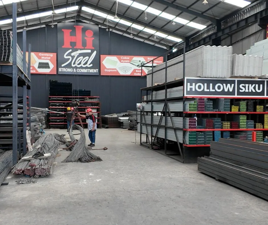 Kunjungan Manajemen Bintoro Corp ke Gudang Besi Hi Steel