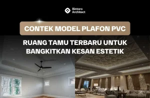 Model Plafon PVC Ruang Tamu